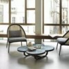 Sillón Loïe de diseño GTV Thonet Vienna. Sillones modernos de salón.