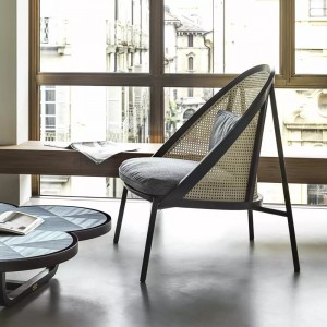 Sillón Loïe de diseño GTV Thonet Vienna. Sillones modernos de salón.