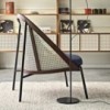 Sillón Loïe de diseño GTV Thonet Vienna. Sillones modernos de salón.