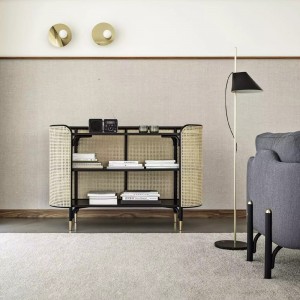 Consola Mos de diseño GTV Thonet Vienna. Consolas de madera para salón.