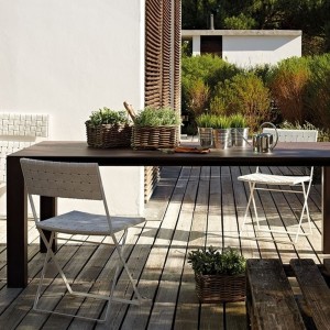 Silla plegable Brisa Andreu World. Sillas ideales para exteriores.