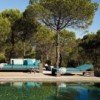 Tumbona Landscape de Andreu World. Diseño ideal para exterior.