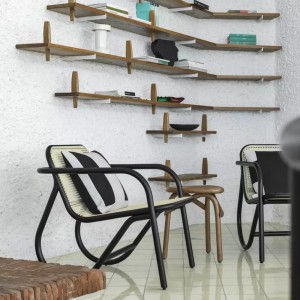 Butaca N. 200 de GTV Thonet Vienna. Butacas de salón de diseño minimalista.