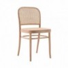 Silla N. 811 Rejilla de GTV Thonet Vienna. Clásica silla de diseño de salón.