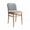 Silla N. 811 Tapizado de GTV Thonet Vienna. Clásica silla de diseño de salón.