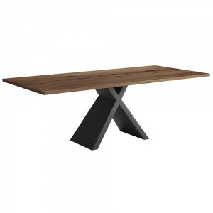 Mesa rectangular Gian de Oliver B. Muebles modernos macizos.