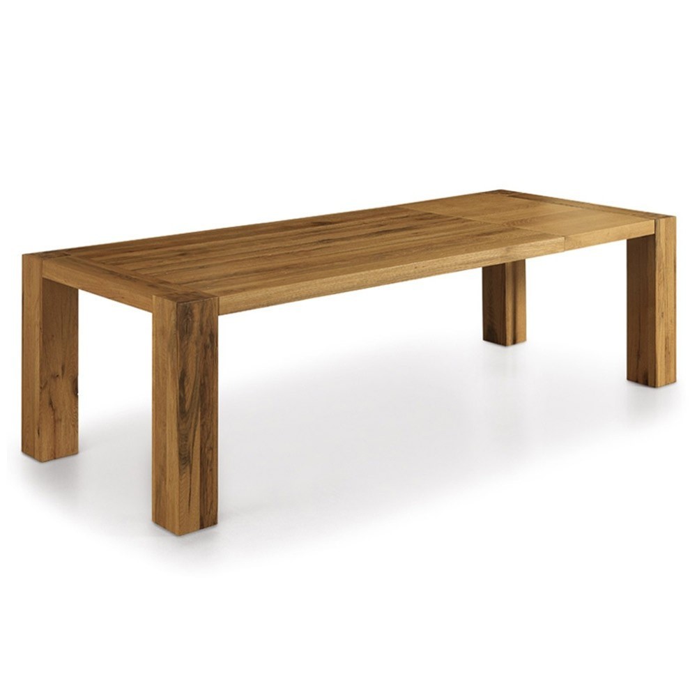 Mesa maciza rectangular extensible Base de Oliver B.