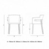Butaca Pince de GTV Thonet Vienna. Butacas para salón de diseño moderno.