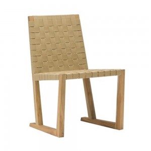 Silla Serena Teak Andreu World. Diseño de sillas modernas para exterior.