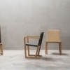 Silla Serena Teak Andreu World. Diseño de sillas modernas para exterior.