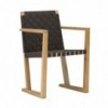 Silla Serena Teak Andreu World. Diseño de sillas modernas para exterior.