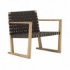 Butaca Serena Teak Andreu World . Diseño de sillas modernas para exterior.