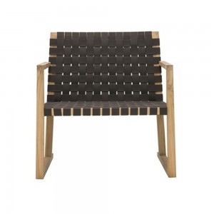 Butaca Serena Teak Andreu World . Diseño de sillas modernas para exterior.