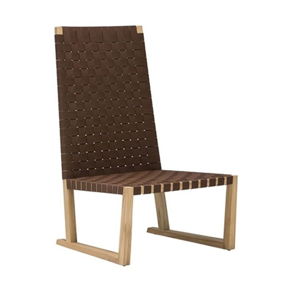 Butaca Serena Teak alta Andreu World. Diseño moderno para exterior.