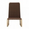 Butaca Serena Teak alta Andreu World. Diseño moderno para exterior.