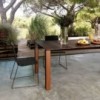 Silla Trenza Andreu World. Sillas diseñada para ambientes exteriores.