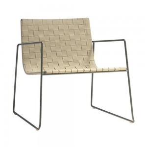 Butaca Trenza Andreu World. Mueble diseñado para ambientes exteriores.