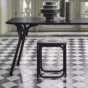 Taburete Postsparkasse de GTV Thonet Vienna. Sillas y taburetes de diseño.