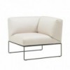 Sofá Siesta Andreu World. Mueble tapizado moderno ideal para exteriores.