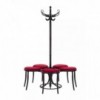 Perchero Ruhering de diseño GTV Thonet Vienna. Percheros de recibidor.