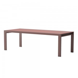 Mesa comedor exterior 8 y 12 personas de la colección Landscape de Kettal.