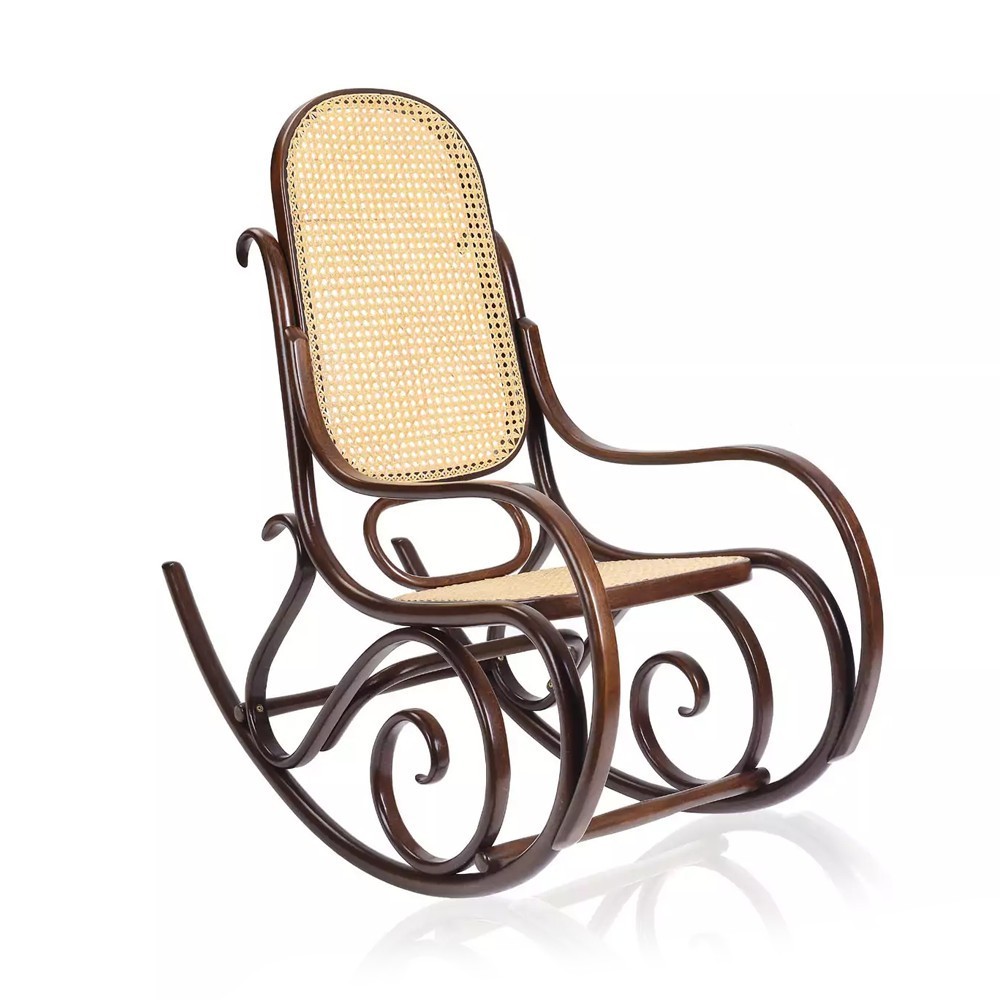 Mecedora Schaukelstuhl GTV Thonet Vienna. Sillones mercedora para salón.