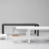 Mesa extensible 6 a 10 personas aluminio, colección Landscape de Kettal.