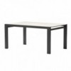 Mesa extensible 6 a 10 personas aluminio, colección Landscape de Kettal.