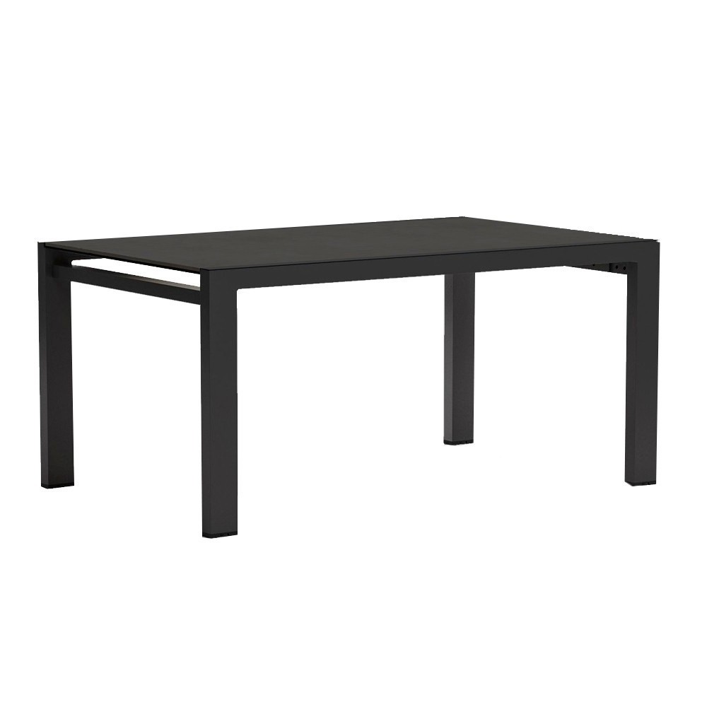 Mesa extensible 6 a 10 personas aluminio, colección Landscape de Kettal.