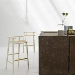 Taburete Single Curve Rejilla de GTV Thonet Vienna. Taburetes de diseño.
