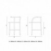 Taburete Single Curve 3 Patas de GTV Thonet Vienna. Taburetes de diseño.