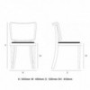Silla Sölden GTV Thonet Vienna. Sillas, butacas y sillones de diseño.