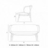 Sofá Suzenne de GTV Thonet Vienna. Sillas, butacas y sillones de diseño.