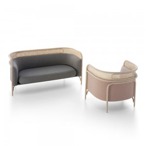 Sofá Targa de GTV Thonet Vienna. Sofás de diseñador para hogar y contract.