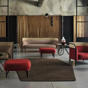 Puff Targa de GTV Thonet Vienna. Colección de sofás y puffs para hogar.