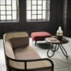Puff Targa de GTV Thonet Vienna. Colección de sofás y puffs para hogar.