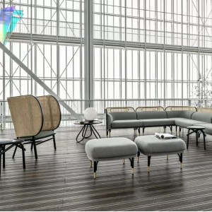 Puff Targa de GTV Thonet Vienna. Colección de sofás y puffs para hogar.