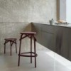 Taburete Trio de GTV Thonet Vienna. Taburetes de diseño moderno para cocina.