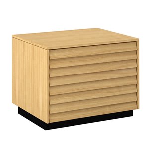 Mesita de noche Sussex SSX141 de Punt mobles. Mesa de noche con cajón.