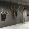 Perchero Waltz de diseño GTV Thonet Vienna. Percheros con anclaje de pared.