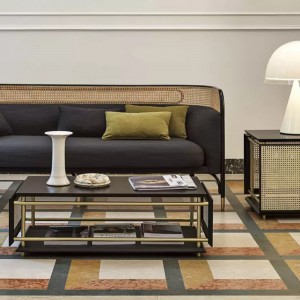 Mesa Auxiliar Wiener Box de GTV Thonet Vienna. Mesitas auxiliares para salón.