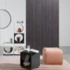 Pouf Crossed de B-Line. Muebles y complementos de exterior e interior.
