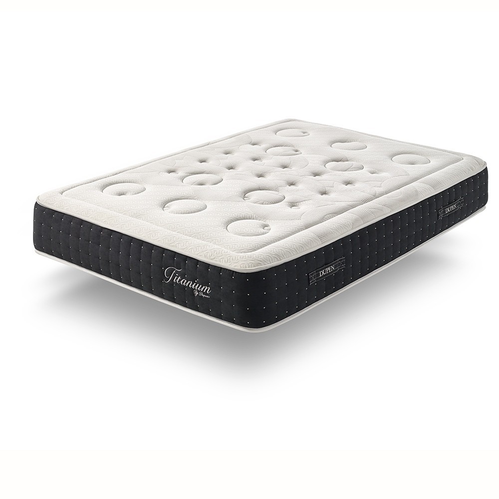 Colchón titanium Dupen. Colchones cómodos. Colchón de descanso para dormitorio.