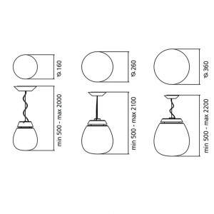 Empatía 16 suspensión de Artemide. Tienda online lámparas modernas.