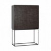 Aparador alto Grooves de Ethnicraft. Muebles modernos macizos. Aparador de salón.
