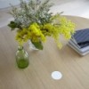 Mesa Núcleo de Punt mobles. Mesa contract para cafeteria. Mesas de diseño moderno.