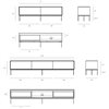Mueble TV Grooves Ethnicraft
