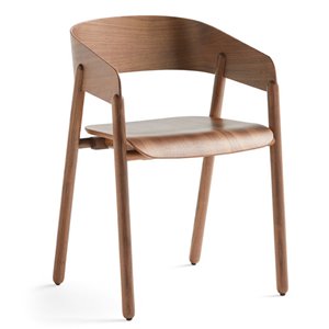 Sillón Mava MAV100 de Punt mobles. Sillones de diseño moderno. Silla de madera.