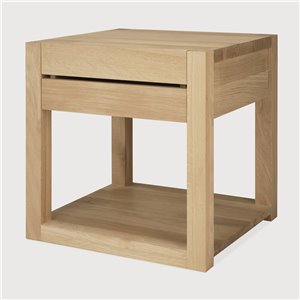 Mesita de noche Azur de Ethnicraft. Muebles modernos para salón y contract.