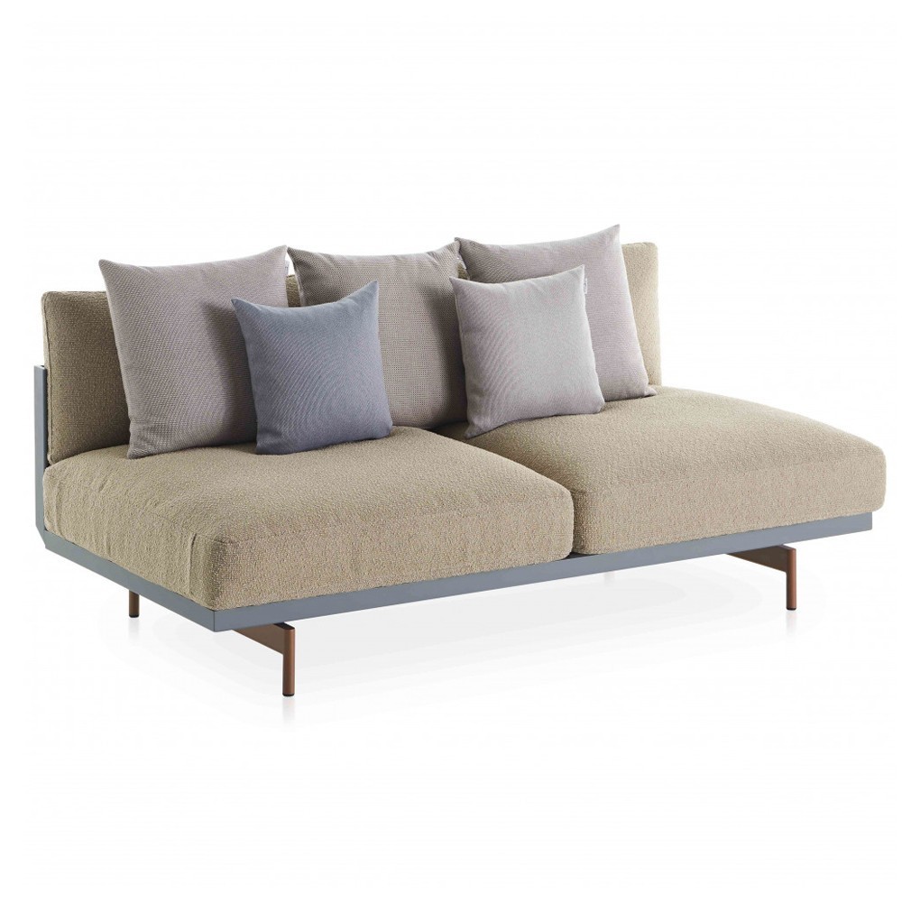 Sofá modular 4 Onde de Gandia Blasco. Muebles de diseño para exteriores.